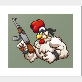 Tough chicken Posters and Art